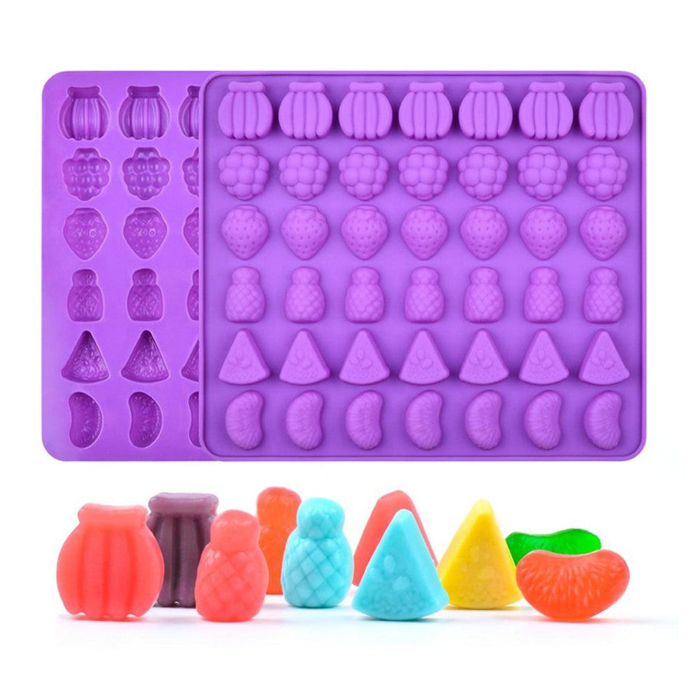 Sugarcraft Silikon Kek Kalıbı Minik Meyve Figürleri Kalıbı Şeker Hamuru Jelibon Kalıbı