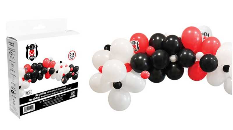 Balon Dekarasyon Beşiktaş Set