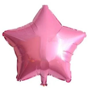 Pembe Yıldız Folyo Balon 24 inc