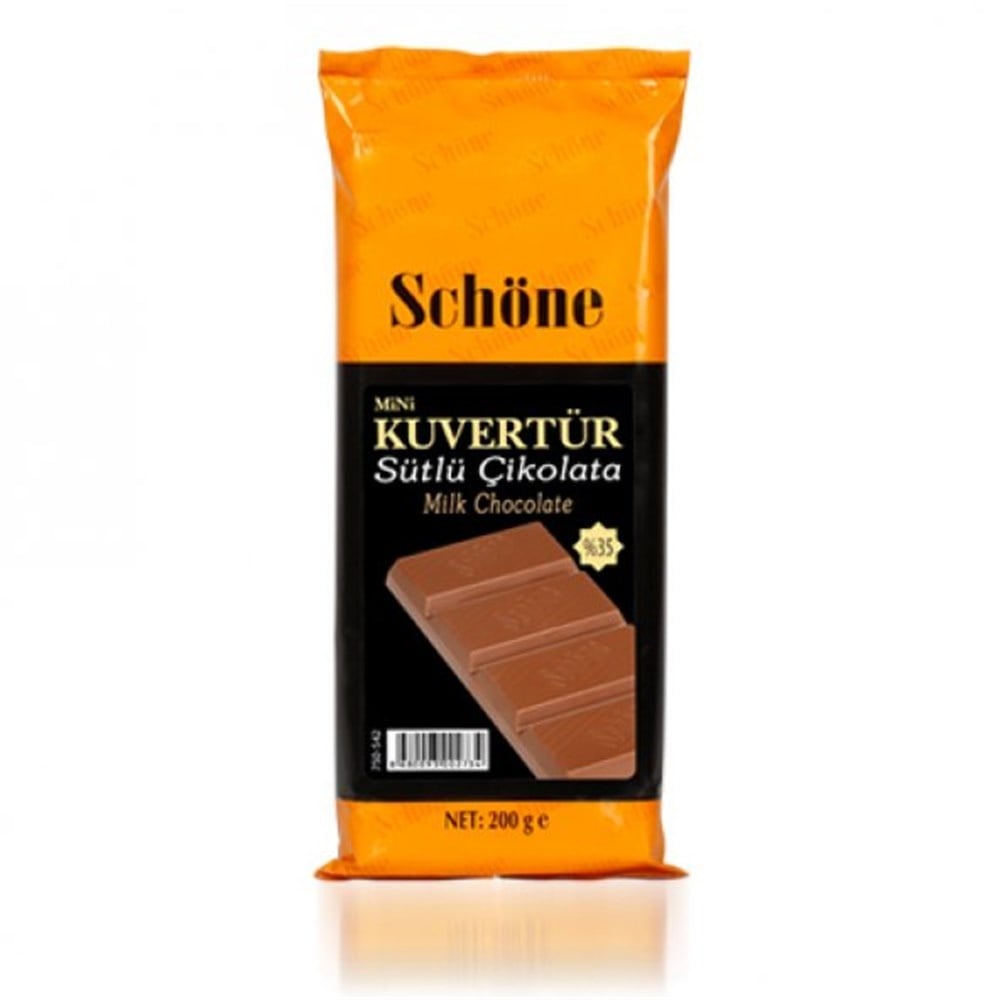Sütlü Kuvertür Çikolata 200 gr
