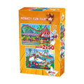 Maymun Lunaparkı  -2x 50 Parça