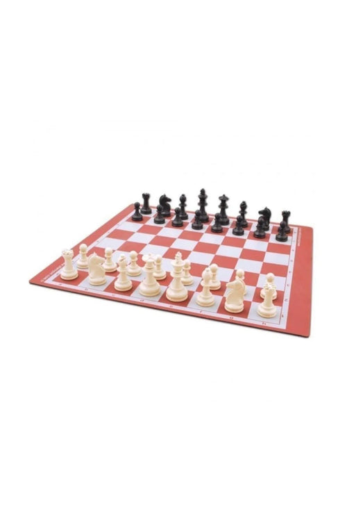 Çantalı Rulo Satranç Seti Takımı Büyük Boy 15x40cm Muhafaza