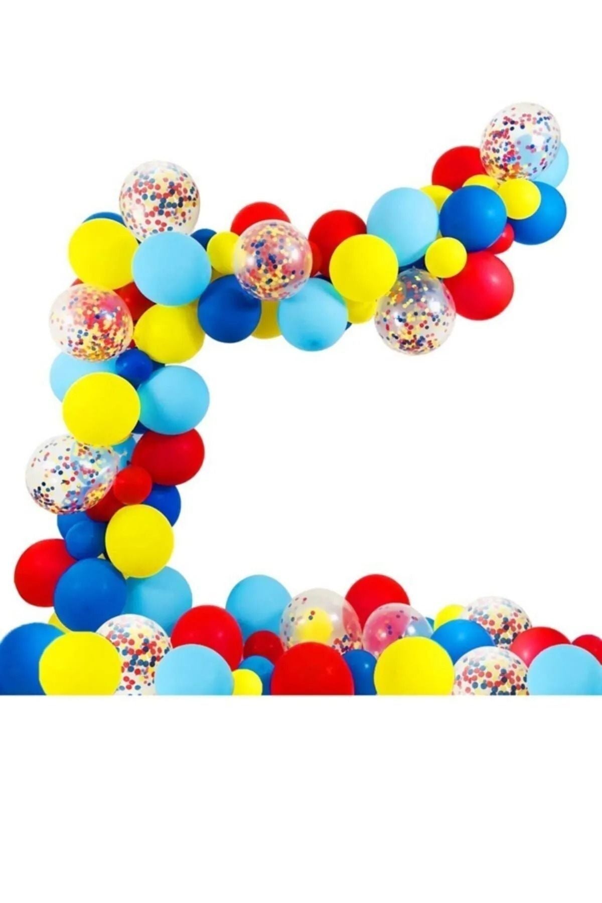 Sirk Temalı Doğum Günü Balon Zincir