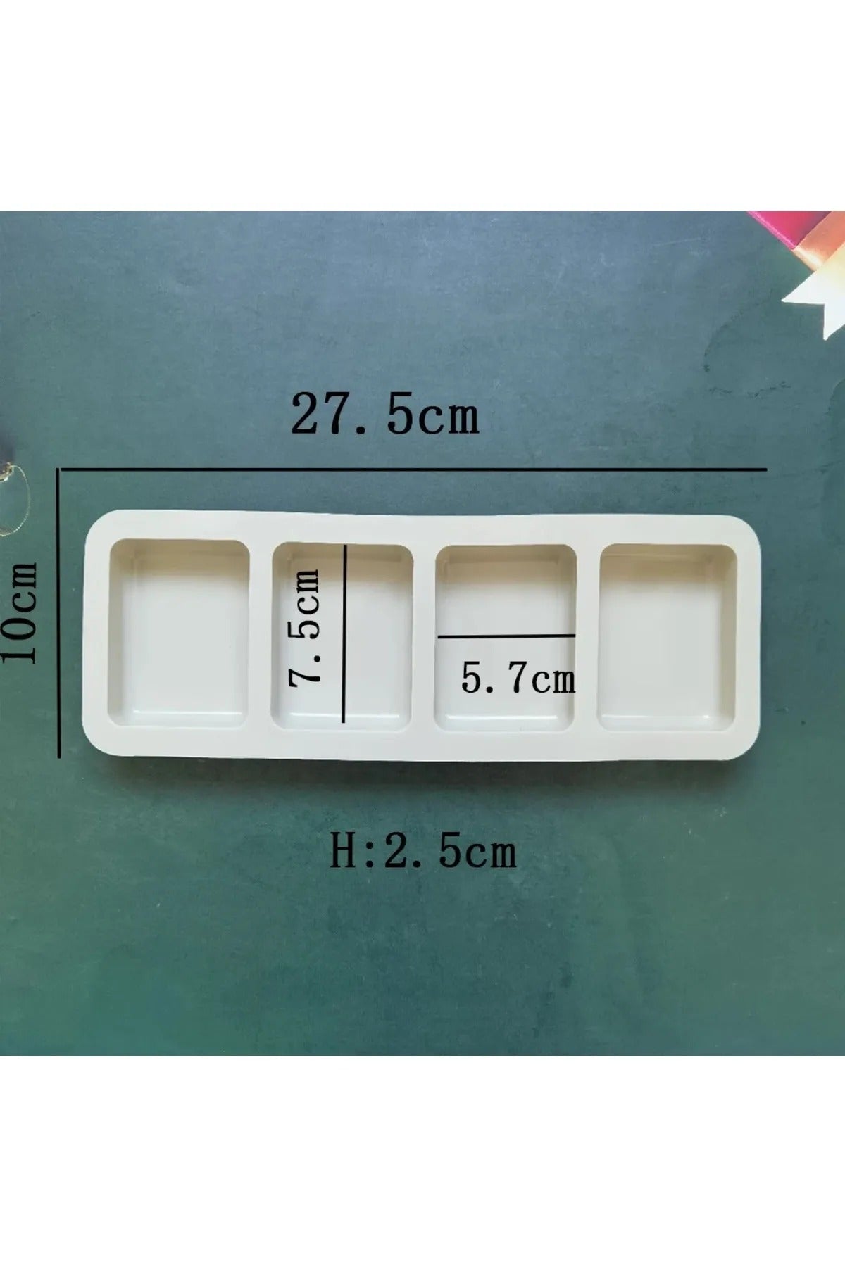 Sabun Dikdörtgen Kare Çikolata Jöle Kalıbı