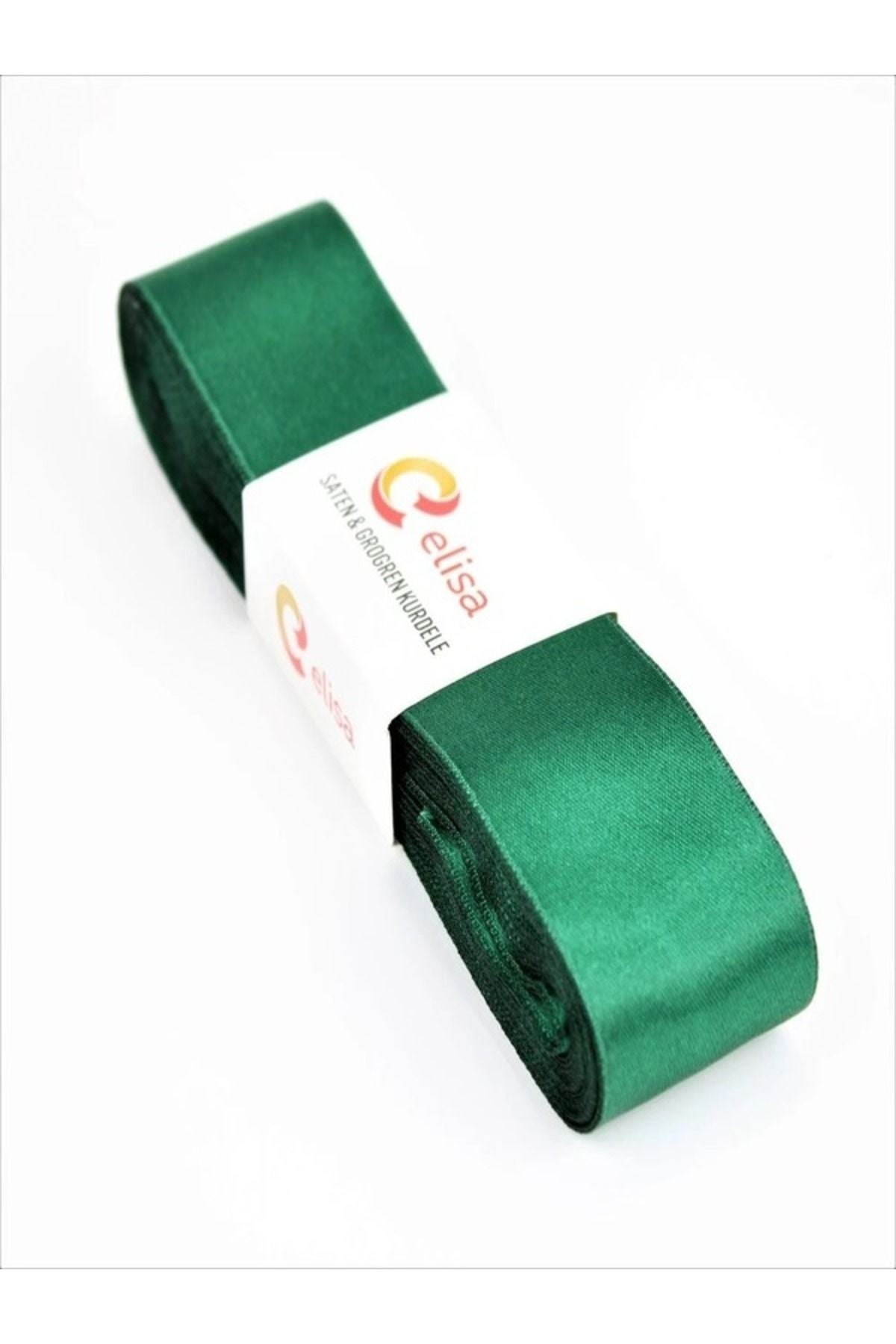 Kurdela Saten Zümrüt 4 cm 10 Metre Kurdele