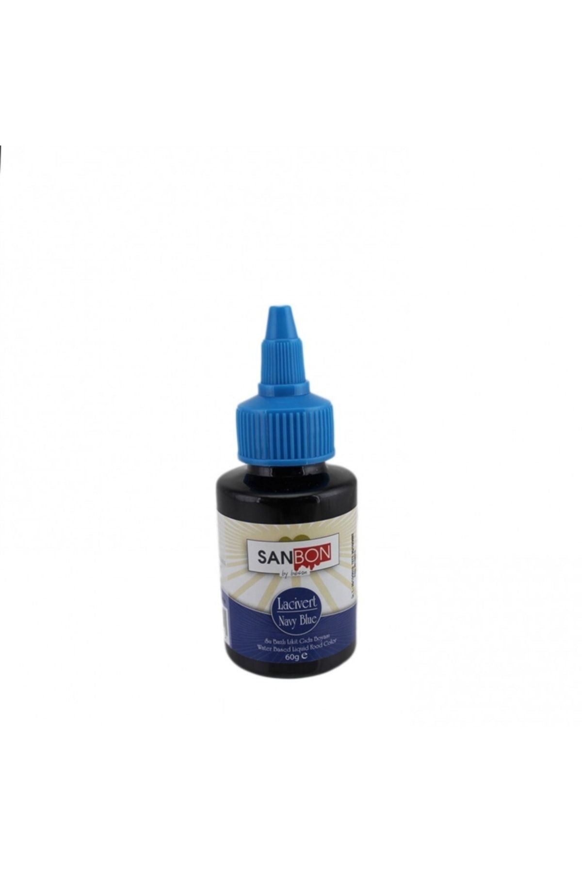 Gıda Boyası Su Bazlı Likit Sıvı Gıda Boyası 60 Gr Lacivert Renk