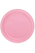 Tabak Plastik Tabak 25 Adet Pembe Renk