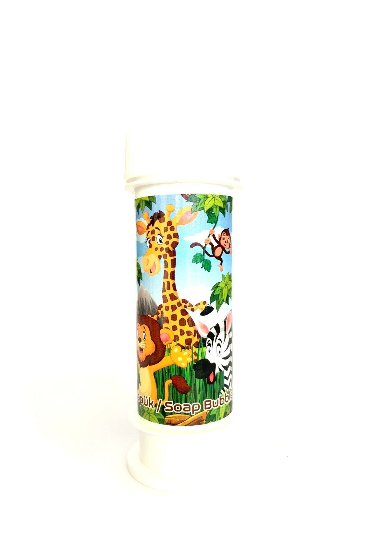 Safari Temalı Hayvan Figürlü Köpük Balon 10'lu 60ml