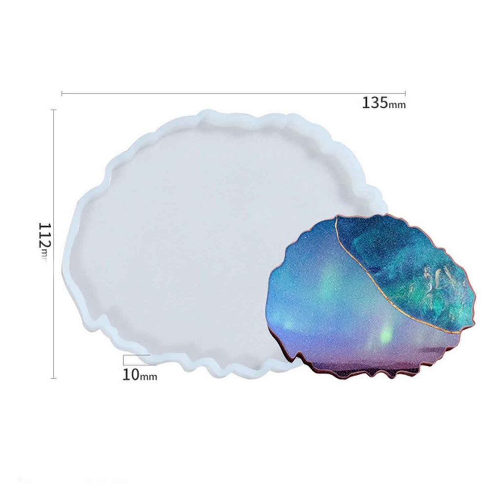 Epoksi Silikon Kalıp Dalgalı Oval Model