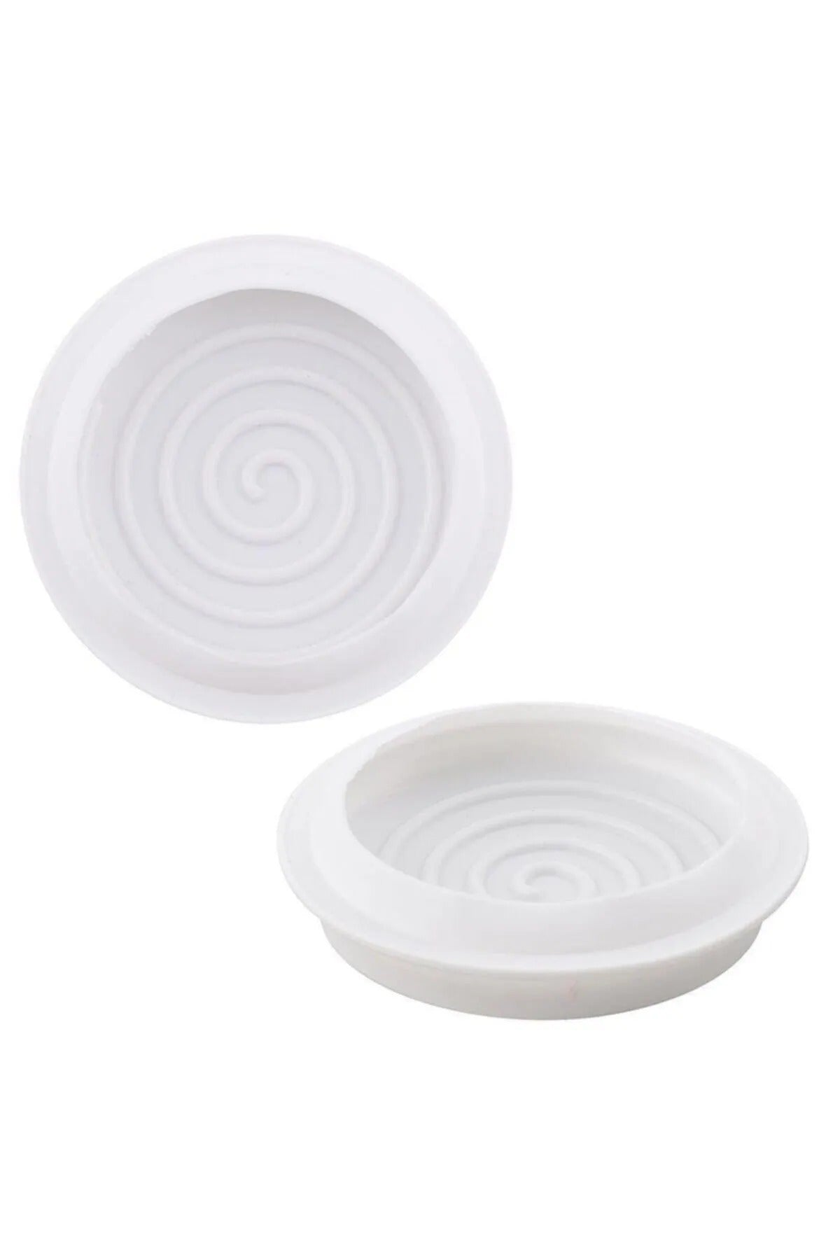 Spiral Yuvarlak Silikon Çikolata Kek Kalıbı