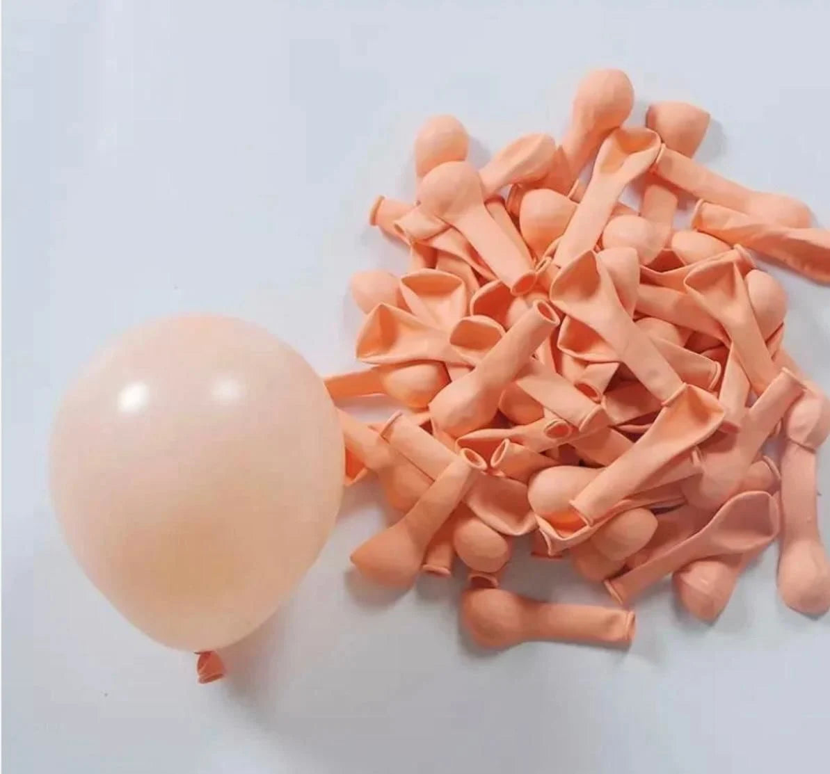 Somon Makaron Balon 100 Adet 5 inç