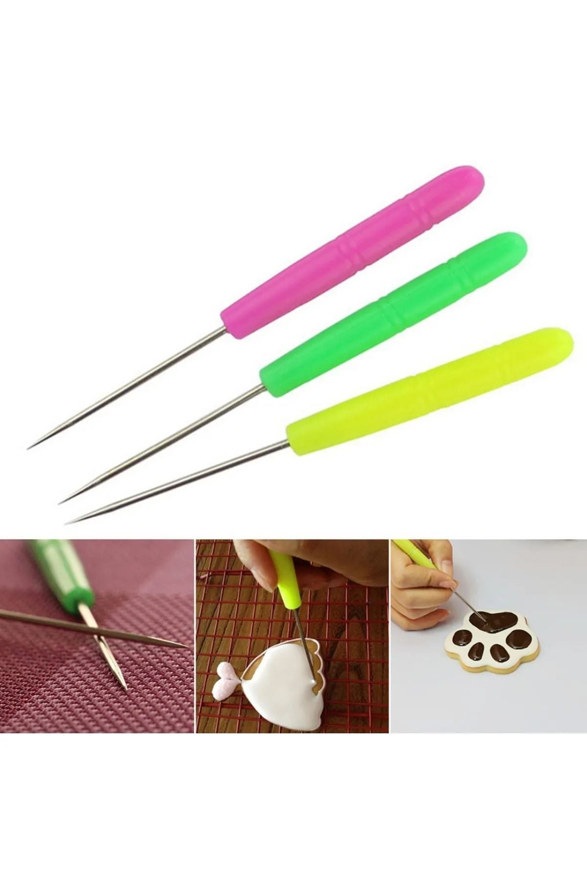 Royal Icing Çivisi Pasta Krema Modelleme Şeker Hamuru Şekillendirici Marzipan Şekillendirme Setİ