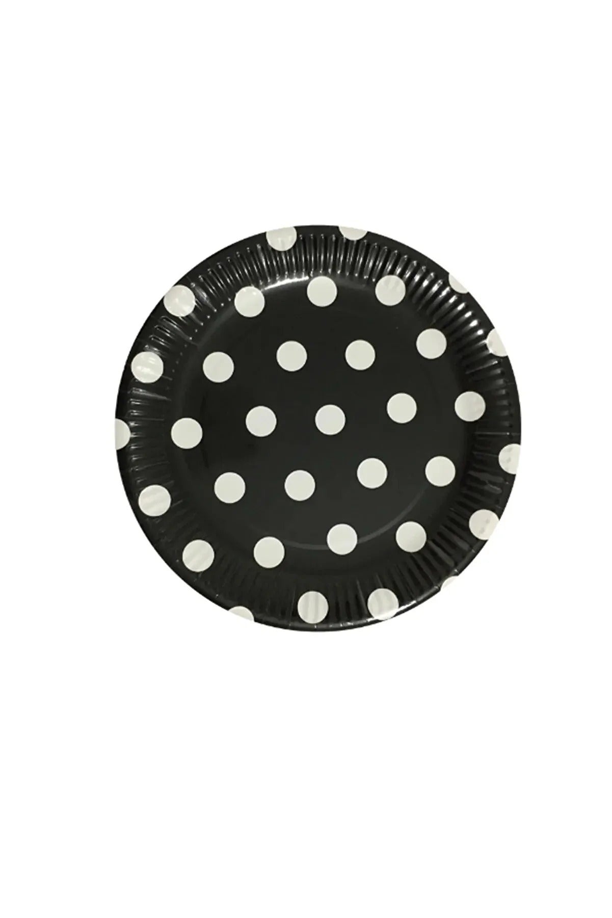 Tabak Karton Makaron Tabak Siyah Puantiyeli