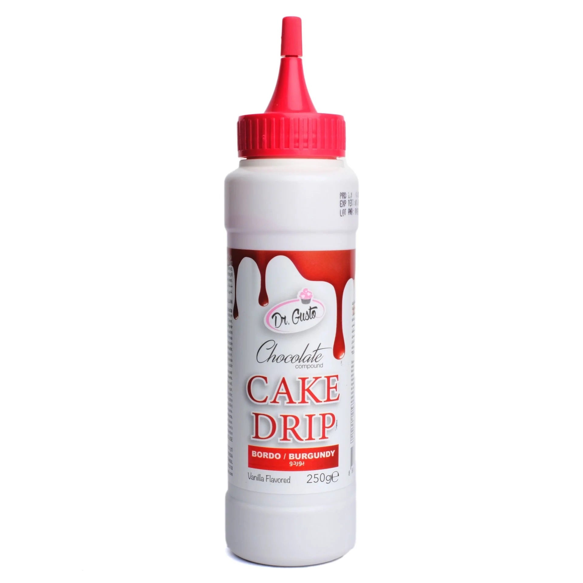 Dr Gusto Cake Drip 250 gr – Pasta ve Kek Süsleme Sosu