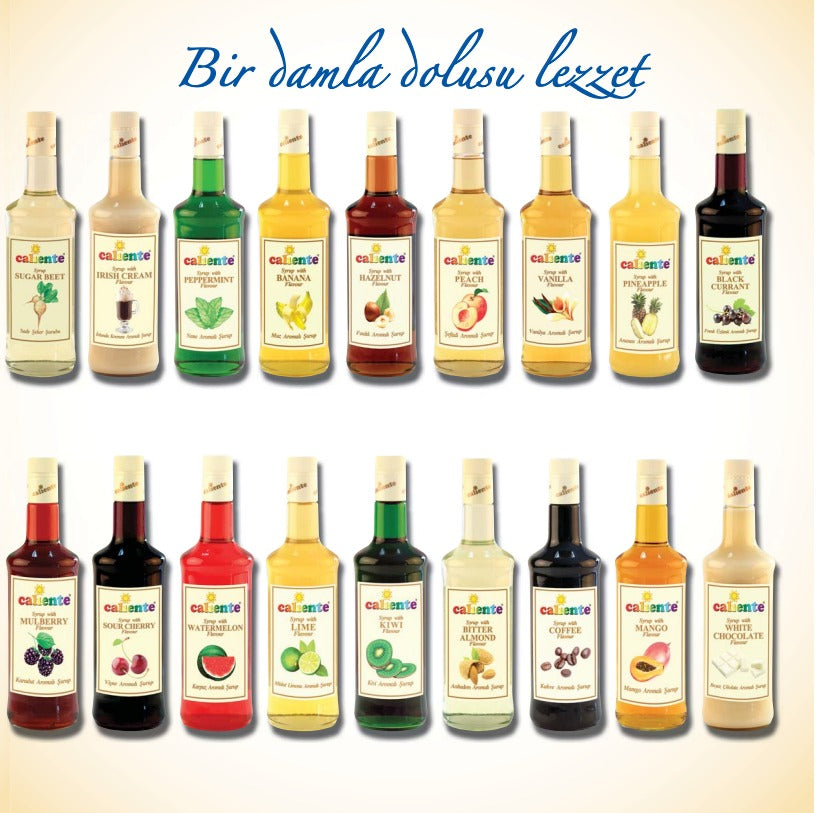 Caliente Kahve & Kokteyl Şurupları