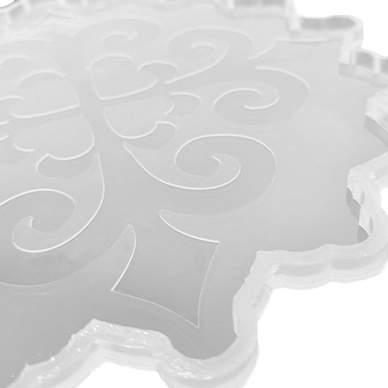 Epoksi Dişli Motifli Tepsi Kalıbı 30 CM