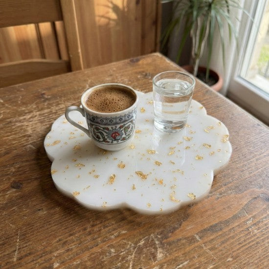 Epoksi Papatya Model Tepsi Kalıbı 16 CM