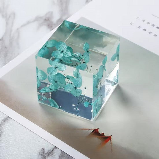 Epoksi Silikon Kalıp Küp Modeli 4x4x4 CM
