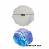 Epoksi Silikon Kalıp Magnet Güneş 8.5 X9 CM