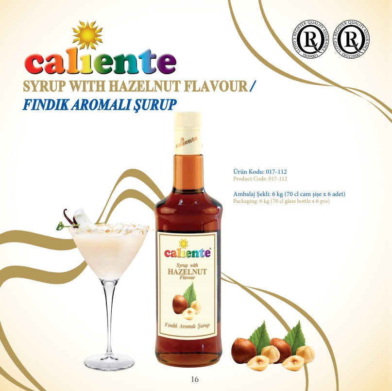 Caliente Kahve & Kokteyl Şurupları