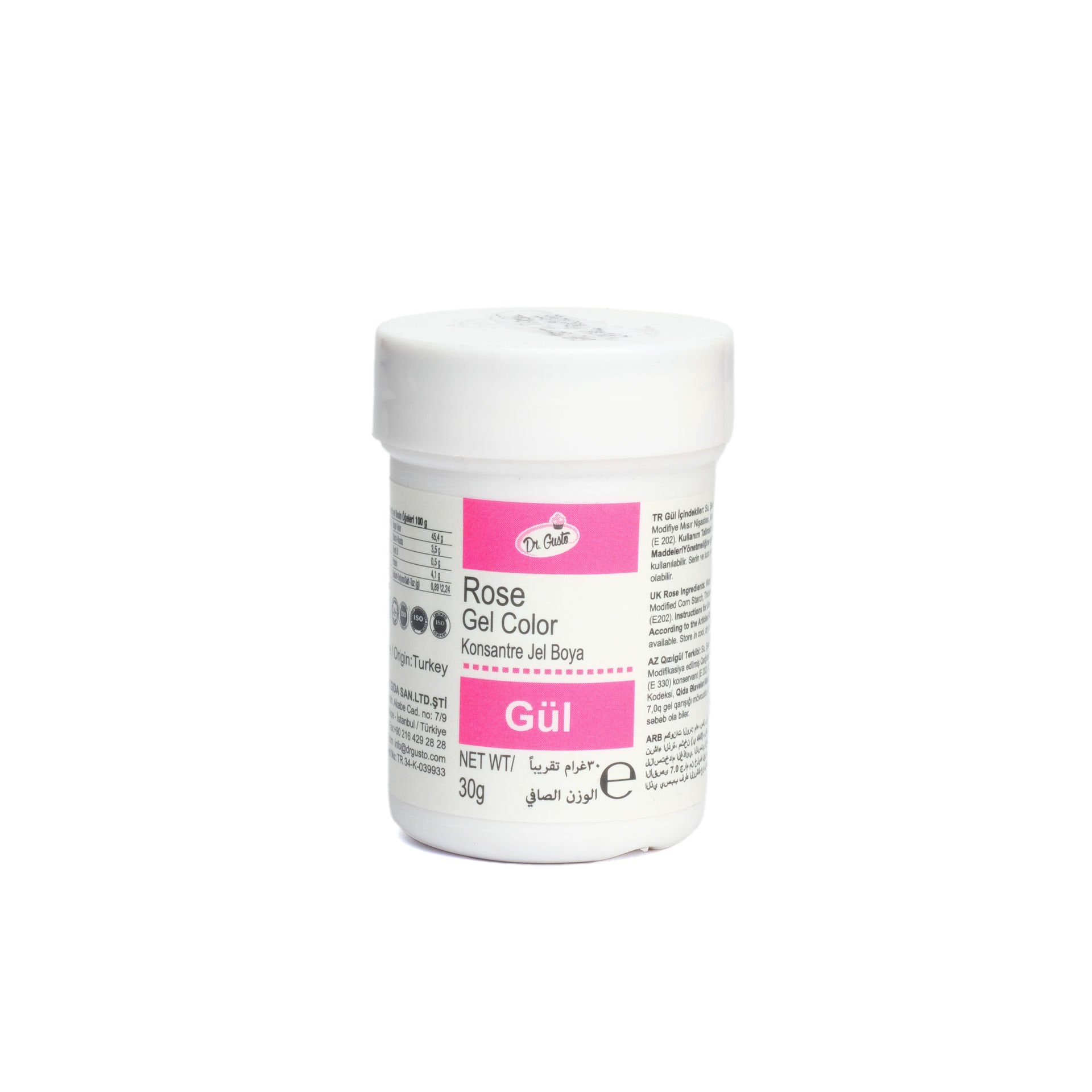 Dr Gusto Jel Gıda Boyası (100 gr)