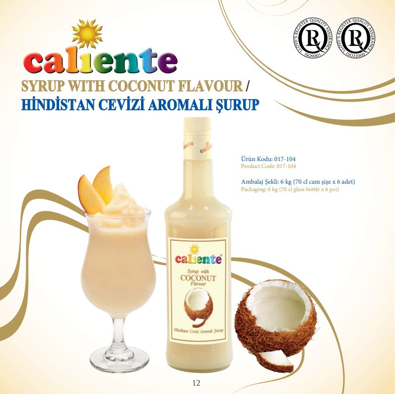Caliente Kahve & Kokteyl Şurupları
