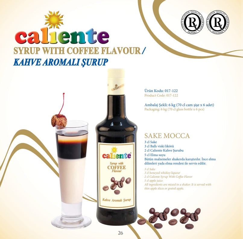 Caliente Kahve & Kokteyl Şurupları