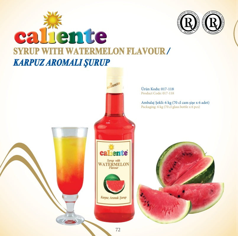 Caliente Kahve & Kokteyl Şurupları