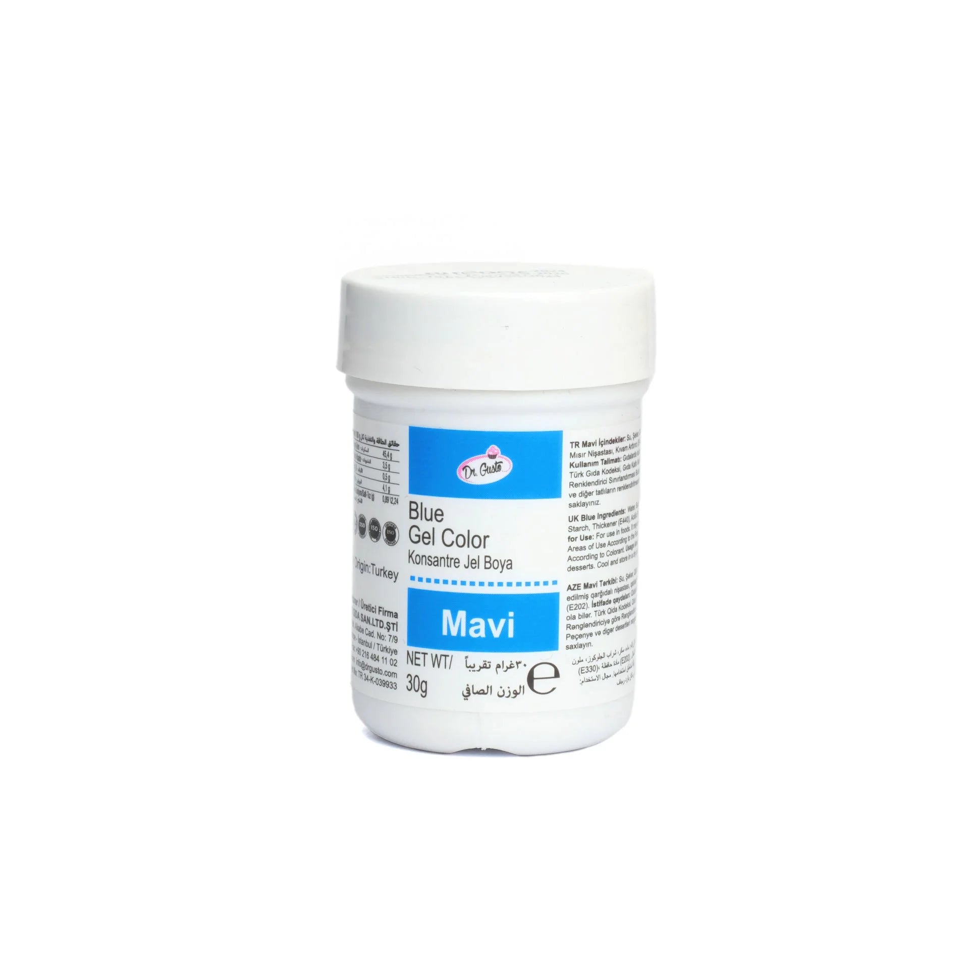 Dr Gusto Jel Gıda Boyası (100 gr)