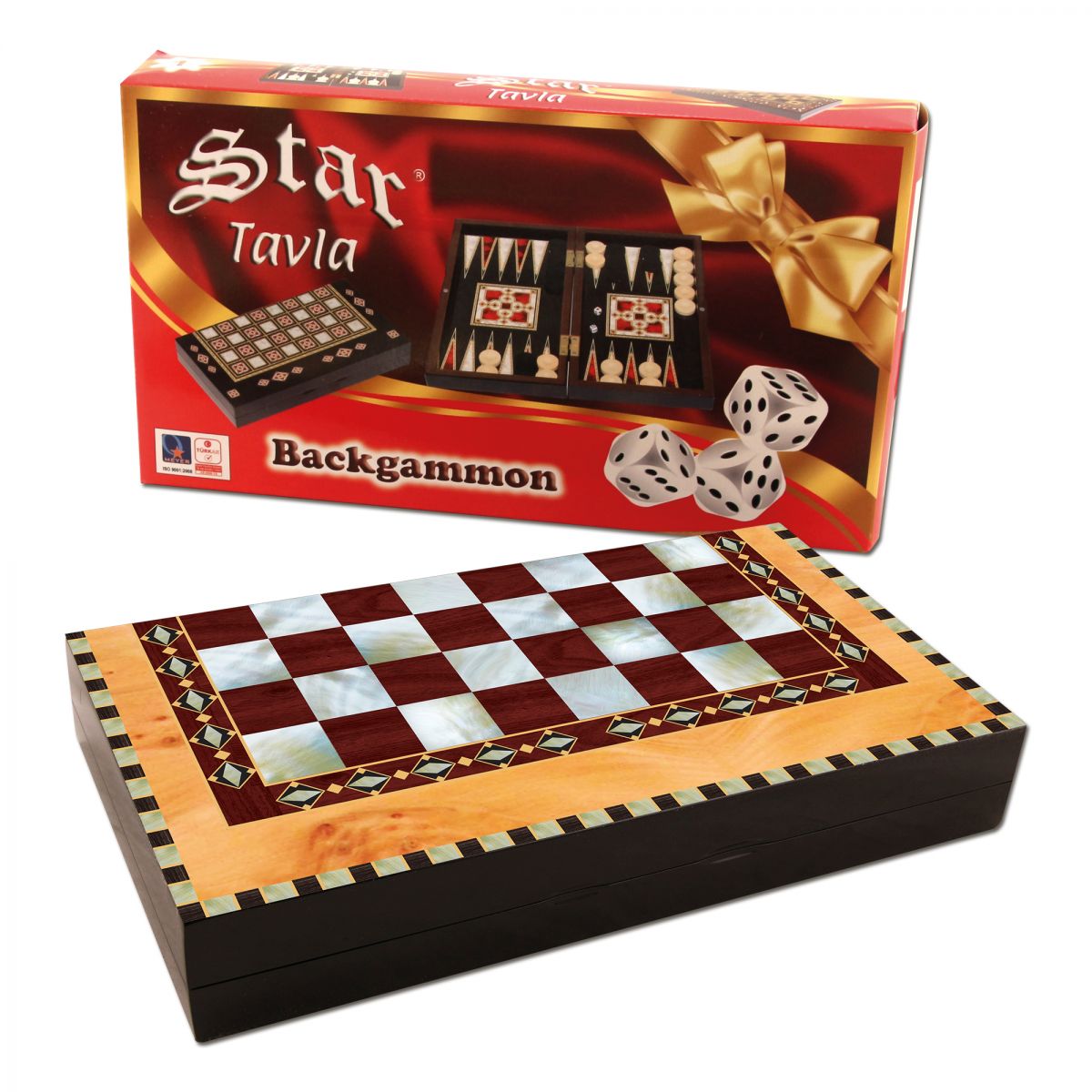 Ahşap Tavla Pulu No:3