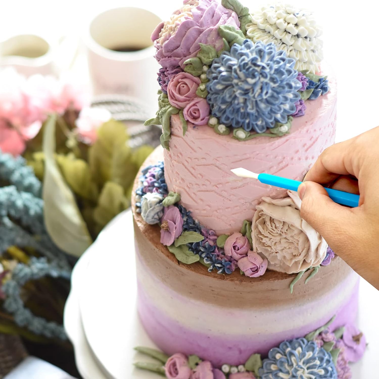 Profesyonel Marzipan Set 11 Parça – Şeker Hamuru & Pasta Modelleme Seti