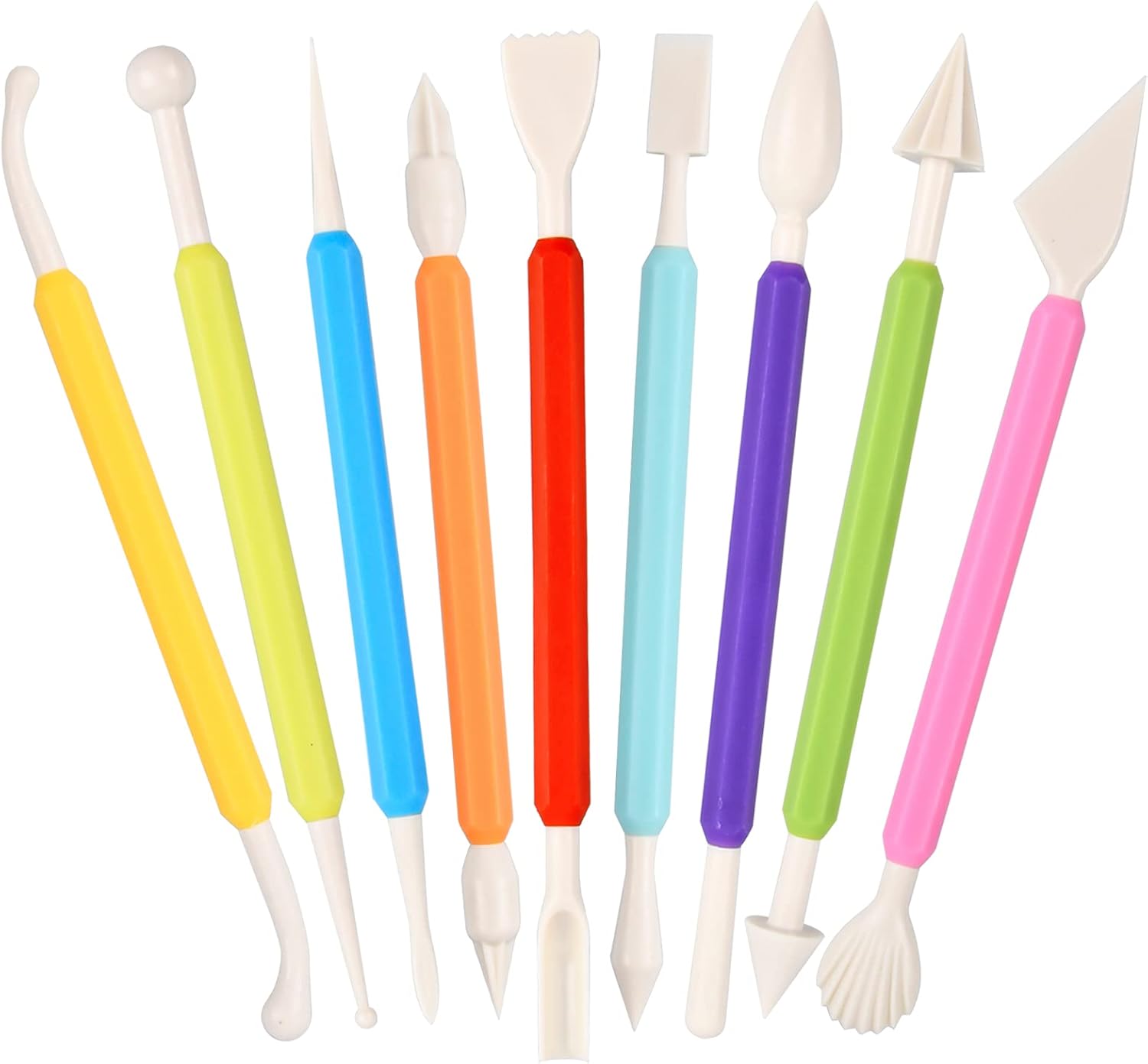 Profesyonel Marzipan Set 11 Parça – Şeker Hamuru & Pasta Modelleme Seti