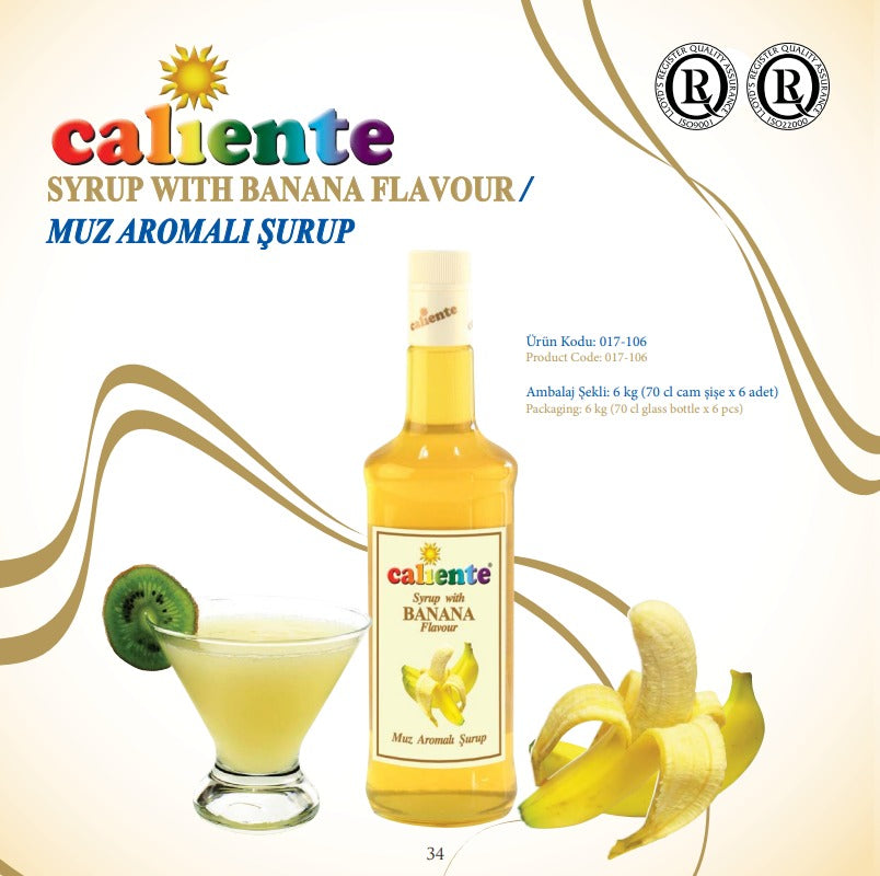 Caliente Kahve & Kokteyl Şurupları