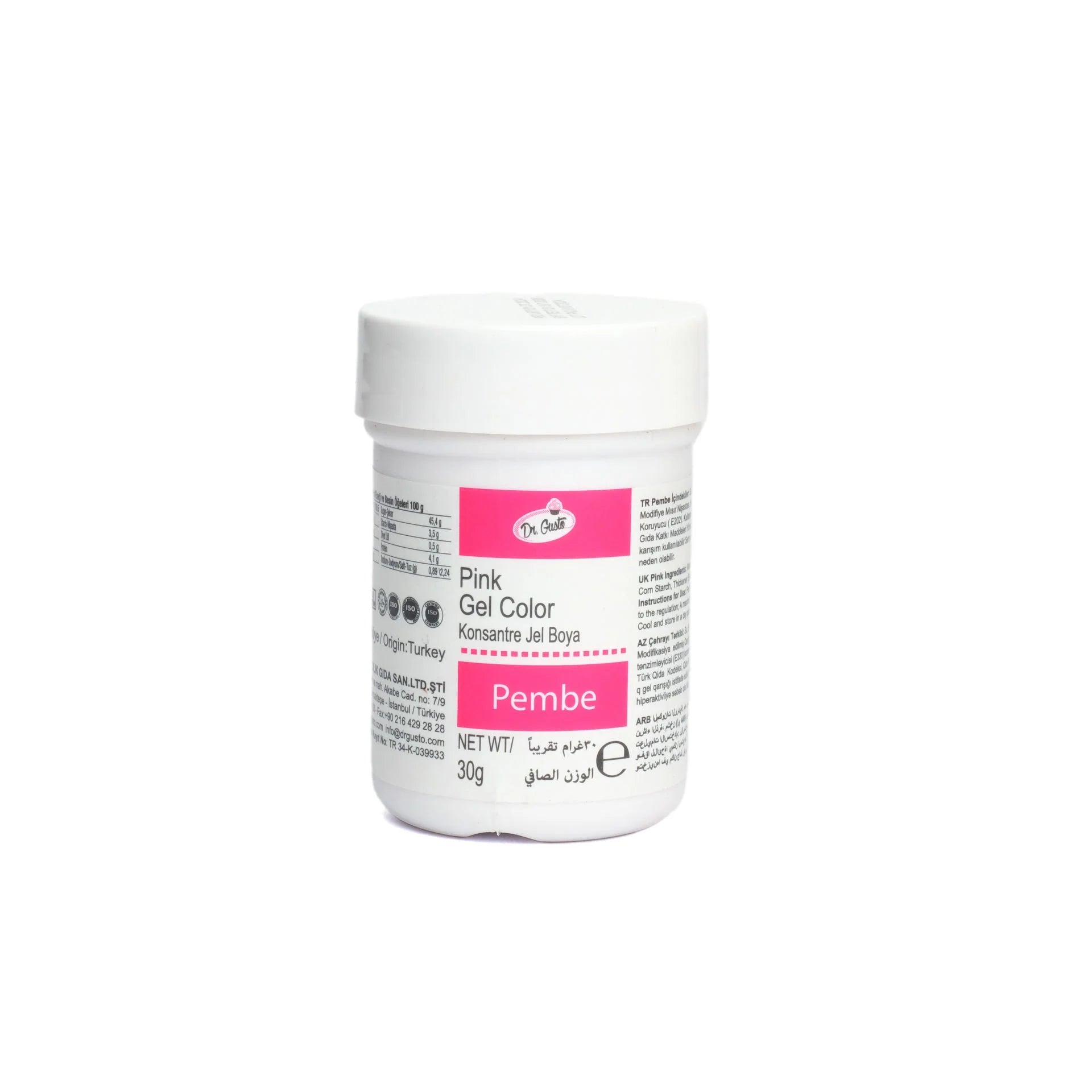 Dr Gusto Jel Gıda Boyası (100 gr)