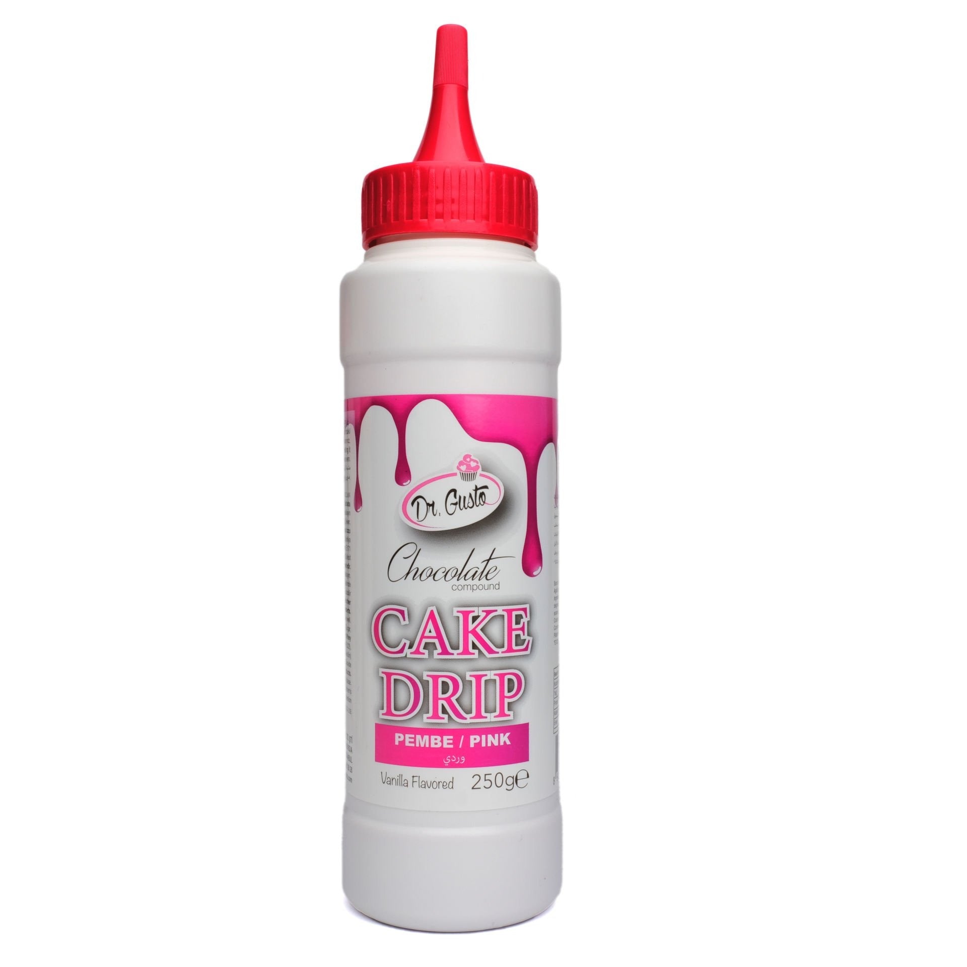Dr Gusto Cake Drip 250 gr – Pasta ve Kek Süsleme Sosu