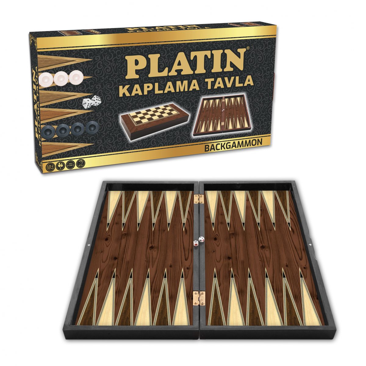 Platin Tavla Büyük Boy