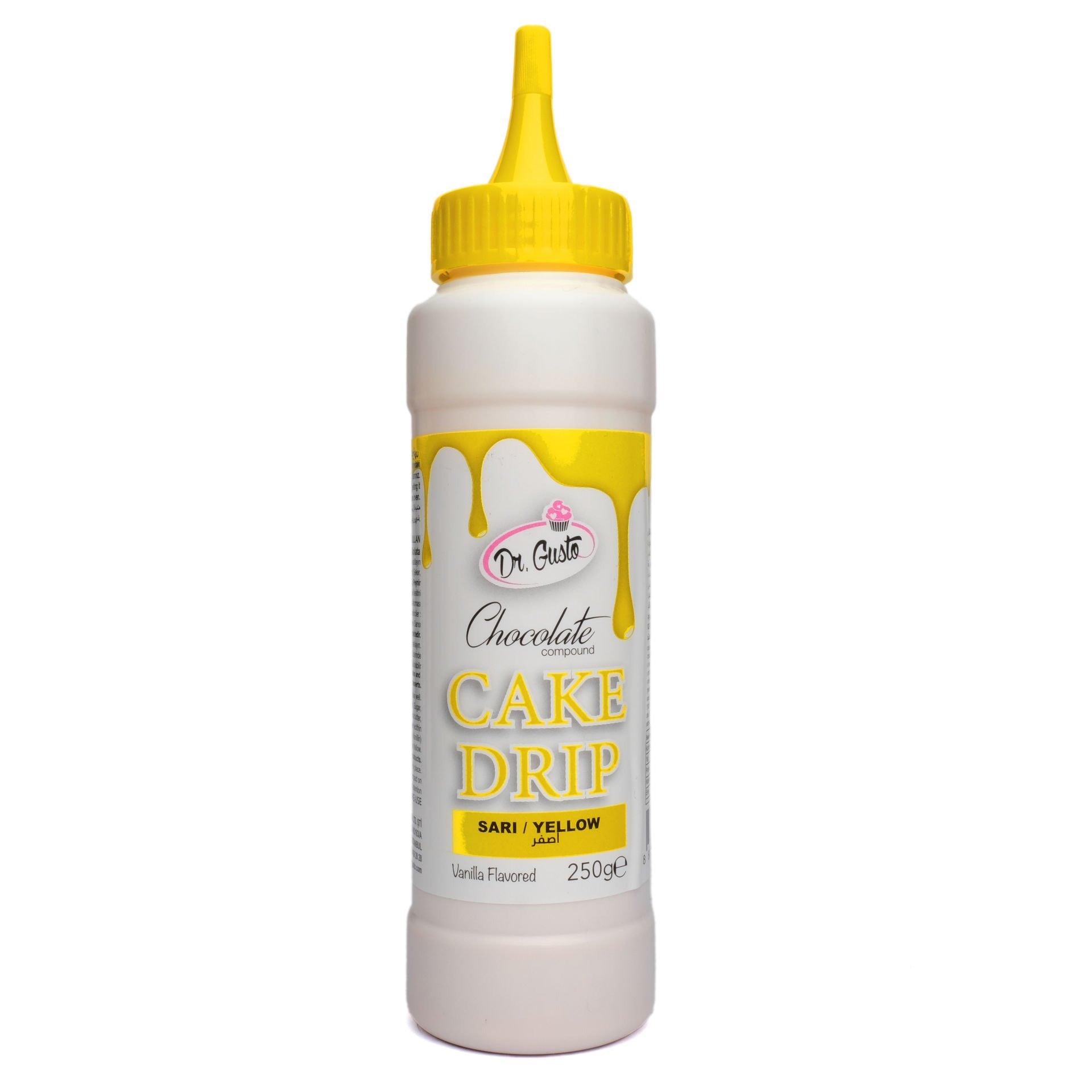 Dr Gusto Cake Drip 250 gr – Pasta ve Kek Süsleme Sosu