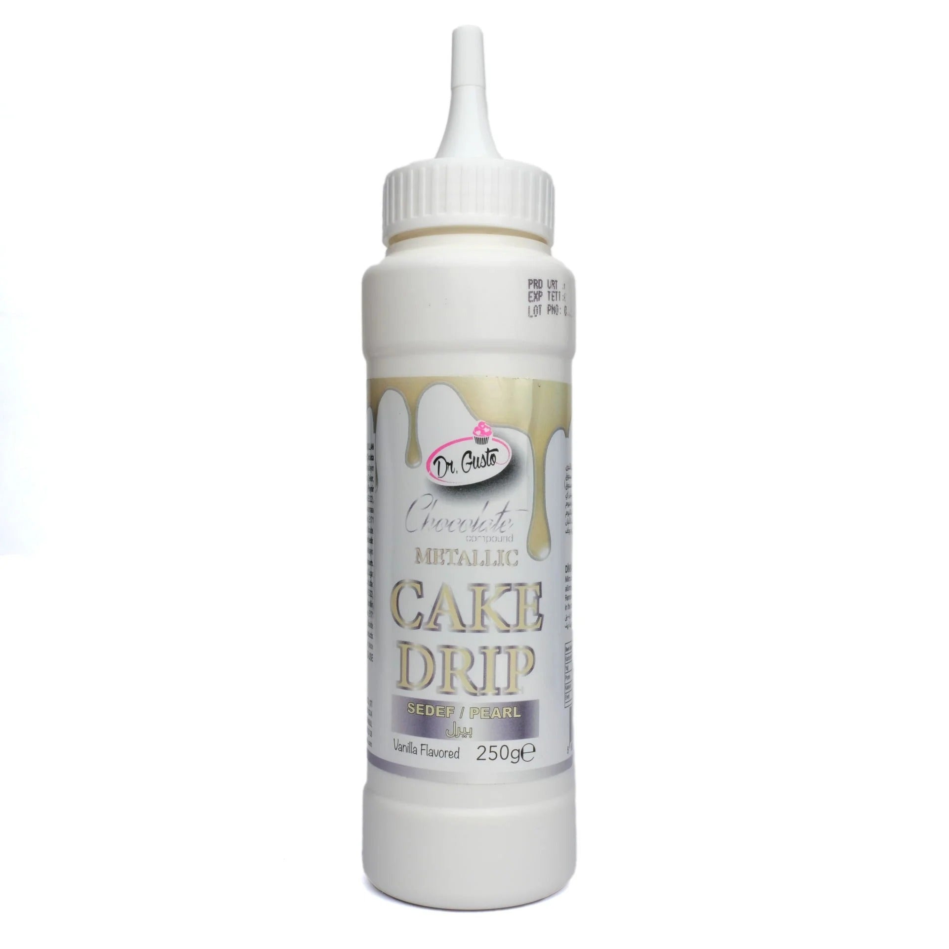 Dr Gusto Cake Drip 250 gr – Pasta ve Kek Süsleme Sosu