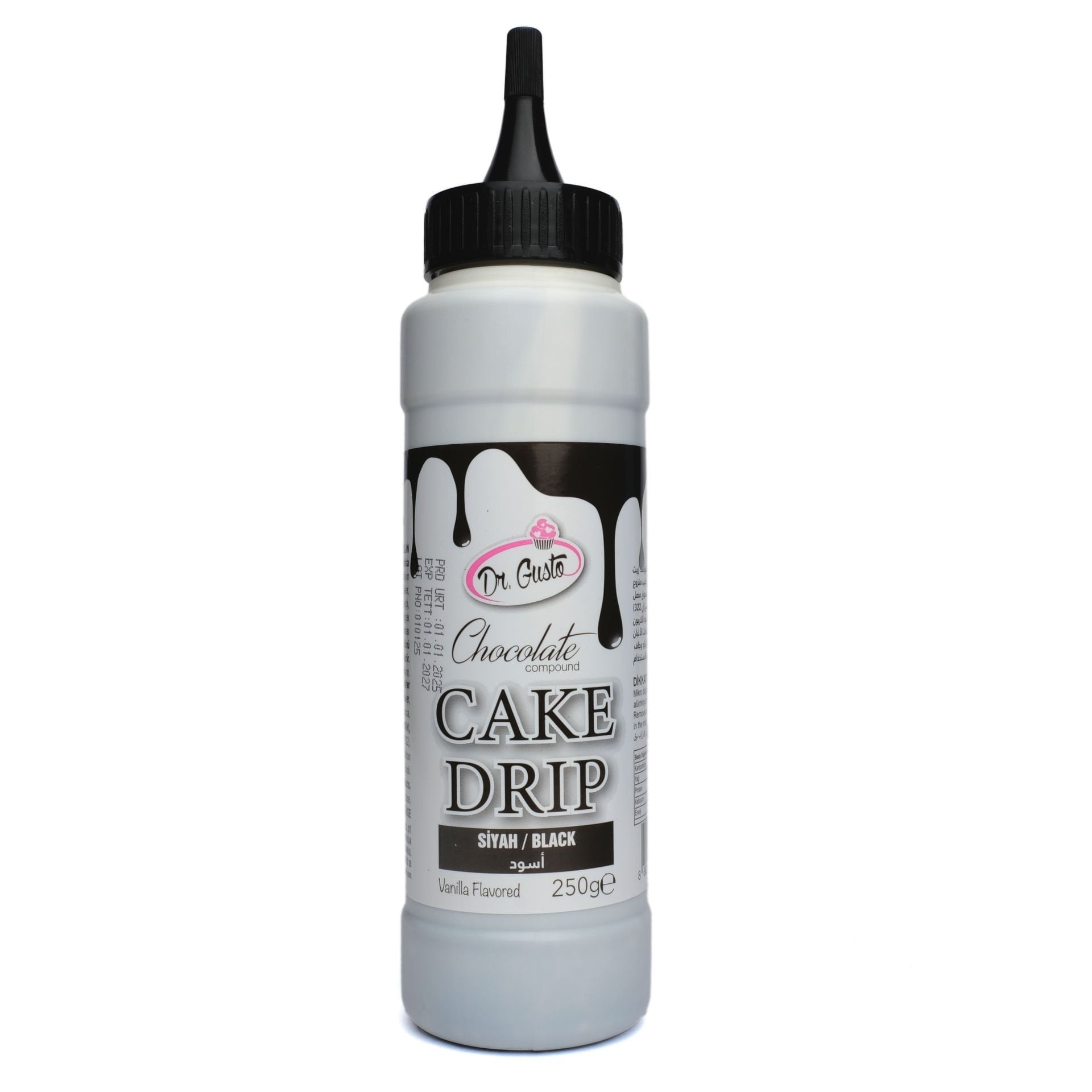 Dr Gusto Cake Drip 250 gr – Pasta ve Kek Süsleme Sosu