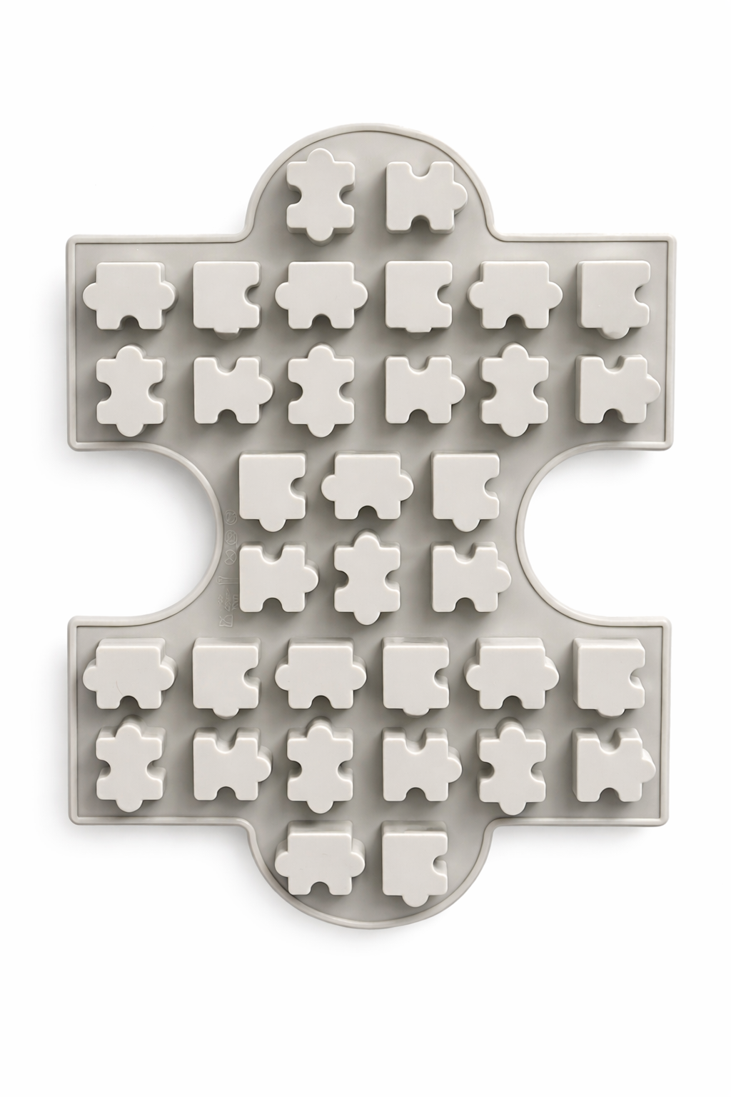 Silikon Puzzle Kalıbı – Jelibon, Çikolata ve Şekerleme Kalıbı